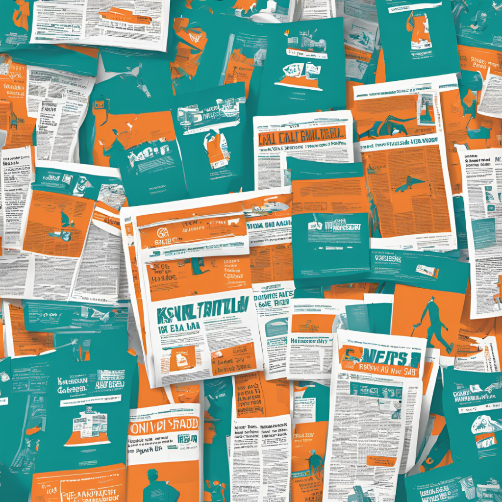 AI generated newspapers